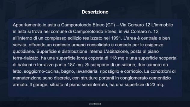 Immobile in asta di 74 m², box auto in vendita a Camporotondo Etneo - Foto 16
