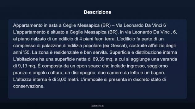 Immobile in asta di 69 m² in vendita a Ceglie Messapica - Foto 4