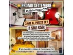 PROMO SETTEMBRE - Sala Posa a soli €50