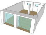 AFFITTASI Negozio di 86 mq con 2 Ampie Vetrine in Via Ugo Ojetti (Zona Talenti)