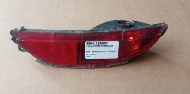 FANALE RETRONEBBIA SX  999-U1296951 Parti elettriche  Fanaleria  Fanali  Fanale retronebbia  ABARTH - GRANDE PUNTO - 01-09-2007 - 01-12-2010, ALFA ROM