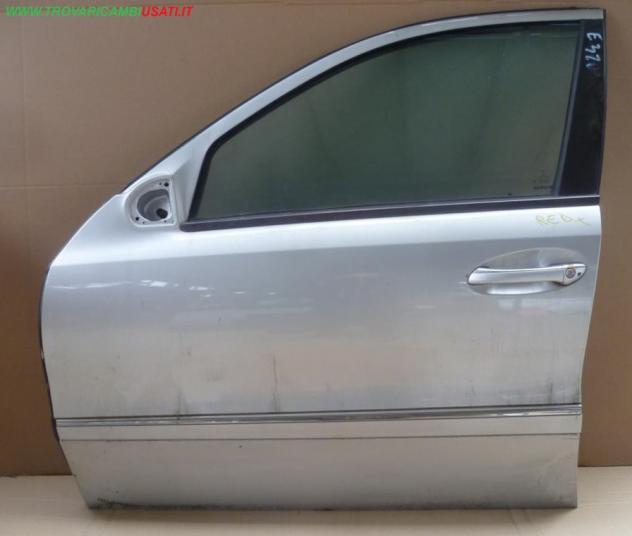 PORTA ANT.S. ARGENTO C/ALZ  Carrozzeria  Lamierati esterni  Porte  Porta ant. sx. MERCEDES - Classe E 4 porte - 01-04-2002 - 01-03-2009, MERC
