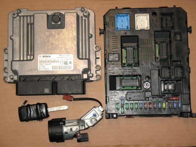 0281032456 KIT ECU PEUGEOT CITROEN 1.6 EDC17C60 9814182680 BSI04EV2 981218948002