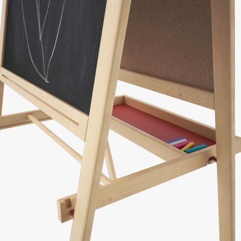 Cavalletto per bambini IKEA MÅLA (Lavagna e Rotolo Carta) - Legno - Foto 4
