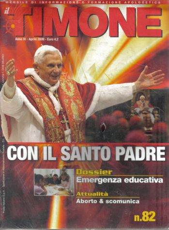 R57 - TIMONE CON IL SANTO PADRE
