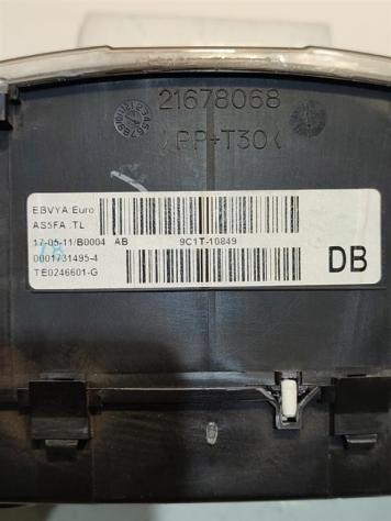QUADRO STRUMENTI FORD Transit Serie 21678068 9C1T-10849 9C1T-10849-DB JXFA (0614) - Foto 3