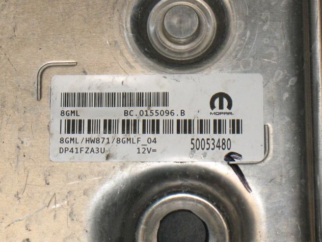 50053480 ECU CENTRALINA JEEP COMPASS 1.4 50053480 8GML 8GMLLD HW871 BC.0155096.B - Foto 2