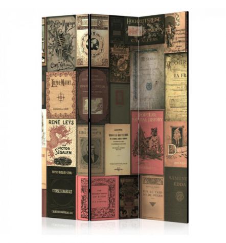 Paravento Libri Vintage N.2 ARREDALACASA Con 3 Ante