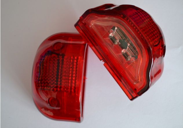Fanali Led Targa veicoli due colori rosso o nero 12 volt - Foto 9