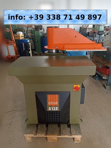 TRANCIA FUSTELLATRICE A BANDIERA ATOM S125 - Foto 10