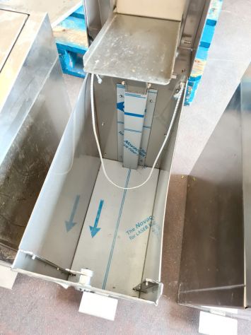4 contenitori di sacchetti in inox a pedale usati - Foto 5