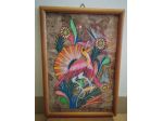 Quadro con cornice acrilico altezza 32 larghezza 23