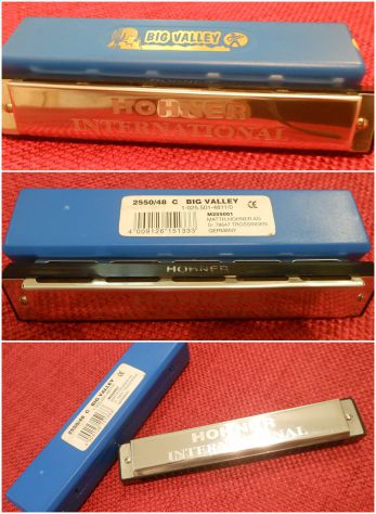 Armonica diatonica Hohner Big Valley international, Nuova armonica Hohner. - Foto 10