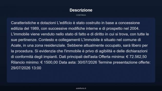 Immobile in asta di 200 m² con più di 5 locali e box auto in vendita a Acate - Foto 5