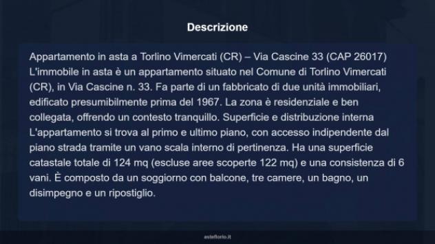 Immobile in asta di 124 m² con più di 5 locali in vendita a Torlino Vimercati - Foto 13