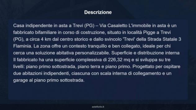 Immobile in asta di 226 m² con più di 5 locali in vendita a Trevi - Foto 13