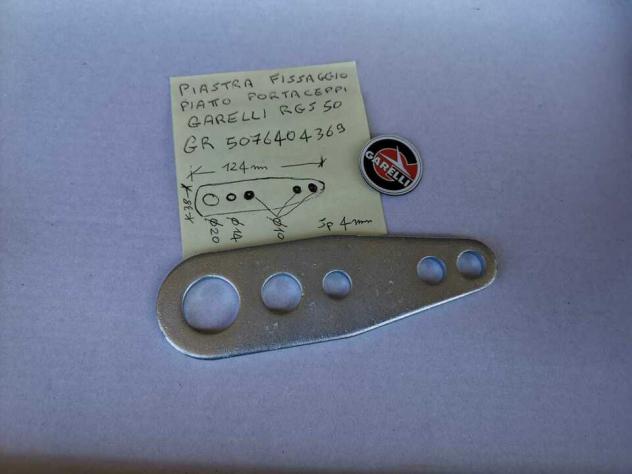 Piastra piatto portaceppi ruota Garelli RGS 50 5v GR 5076404369