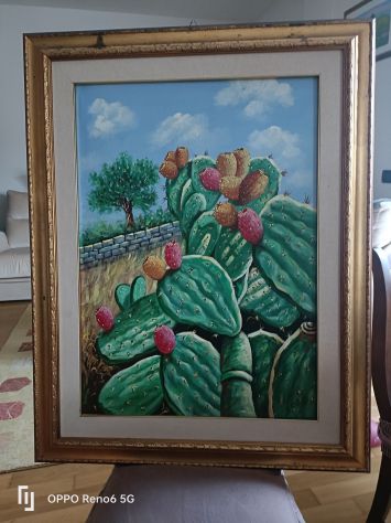 Quadro olio su tela