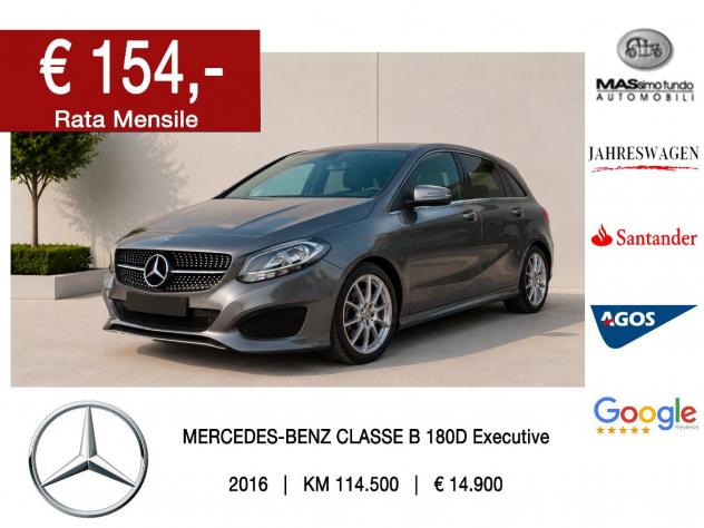 MERCEDES B 180 d Executive Uni.Proprietario