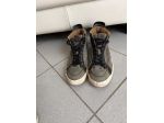 Sneakers Alte Diesel "Only The Brave" – Grigio/Verdone e Pelle – Taglia 45