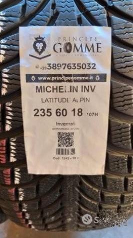 2 gomme 235 60 18 MICHELIN A1243 - Foto 2