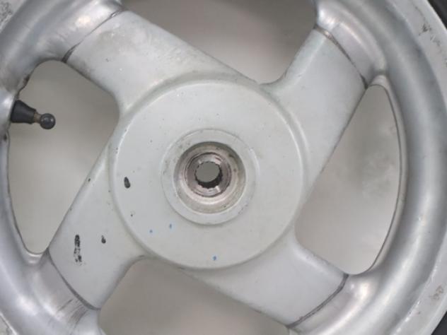 MALAGUTI F15 FIREFOX 50 11004508 CERCHIO RUOTA POSTERIORE 12X3.50 REAR WHEEL CON GRAFFI - Foto 2