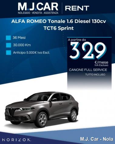 ALFA ROMEO Tonale 1.6 diesel 130 CV TCT6 Sprint rif. 23427528