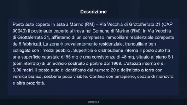 Immobile in asta di 55 m² in vendita a Marino - Foto 7