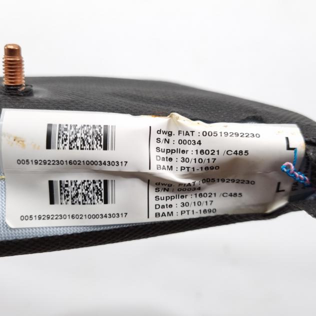 AIRBAG SEDILE SINISTRO FIAT Panda 3° Serie 00519292230 (12) - Foto 7