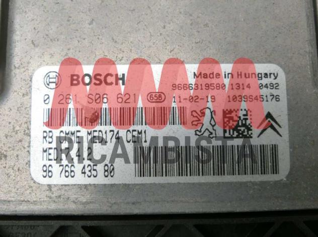 0261S06621 9676643580 Citroen C4 Picasso centralina motore Bosch - Foto 2