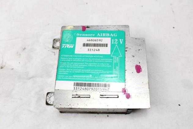 46806592 CENTRALINA AIRBAG FIAT PUNTO 1.9 D 63KW 5M 3P (2002) RICAMBIO USATO