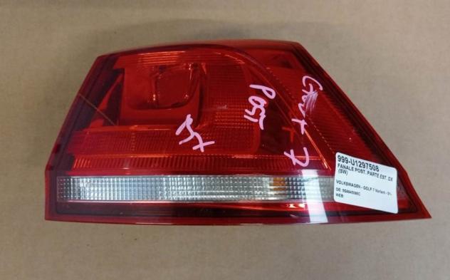 FANALE POST. PARTE EST. DX (SW)  Parti elettriche  Fanaleria  Fanali  Fanale post. dx. VOLKSWAGEN - GOLF 7 Variant - 01-07-2013 - 01-02-2017