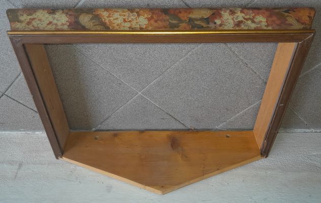 Mensola da muro con piano in Specchio Bronzato - Foto 5