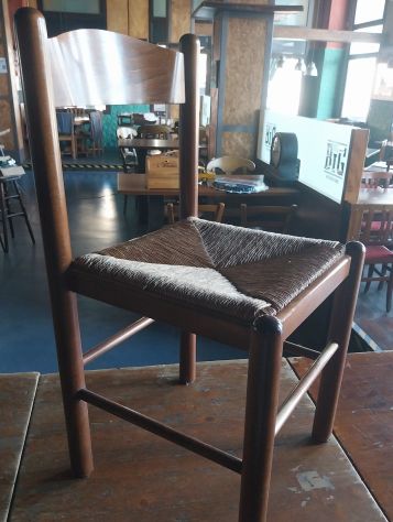 SEDIE IN LEGNO IMPAGLIATE