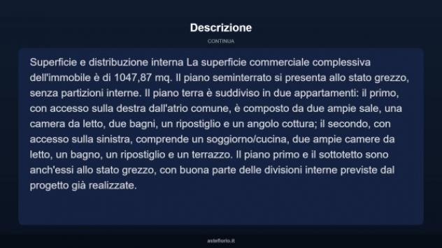 Immobile in asta di 1047 m² con più di 5 locali in vendita a Sassari - Foto 12