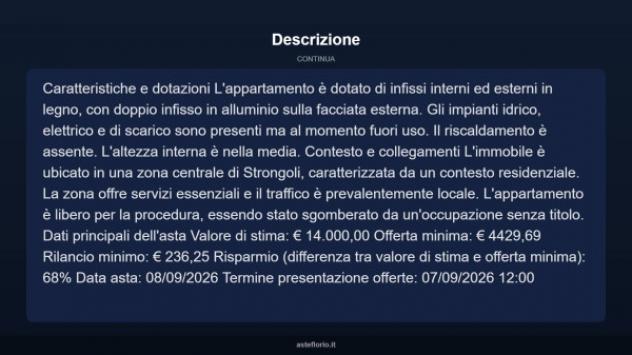 Immobile in asta di 70 m² in vendita a Strongoli - Foto 7