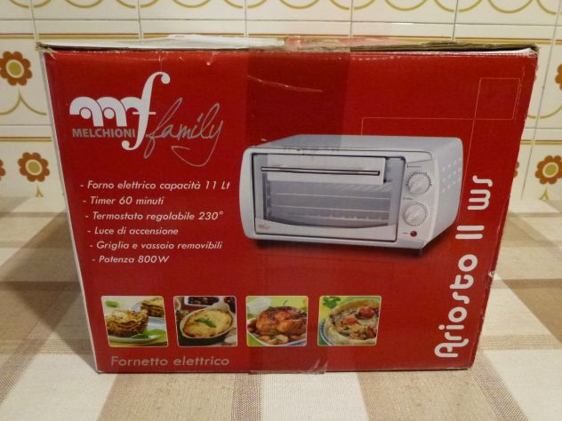 Melchioni family ARIOSTO II ms: fornetto elettrico usato due volte e funzionante - Foto 2