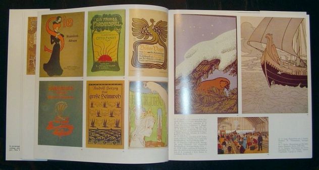 LIBRO D'ARTE Illustrazione Art Nouveau (Liberty Jugendstil) Laterza, 1989 - Foto 5