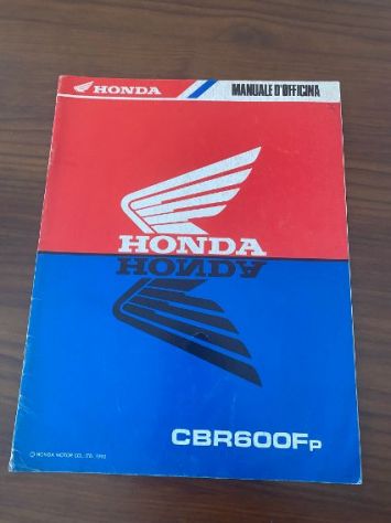 CBR600F 1991 manuale officina manutenzione Honda Moto - Foto 3