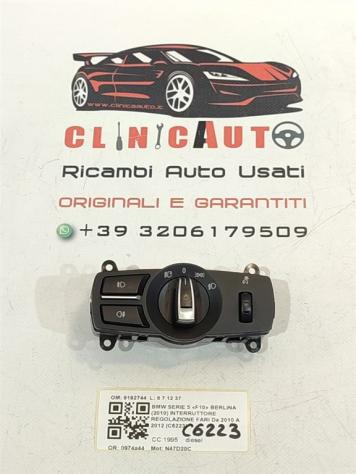 INTERRUTTORE COMANDO LUCI BMW Serie 5 F10 9192744 N47D20C (10)