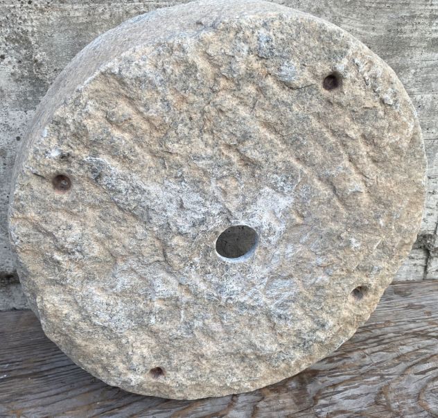 Lavabo lavandino ricavato dal disco macino antico - Foto 6