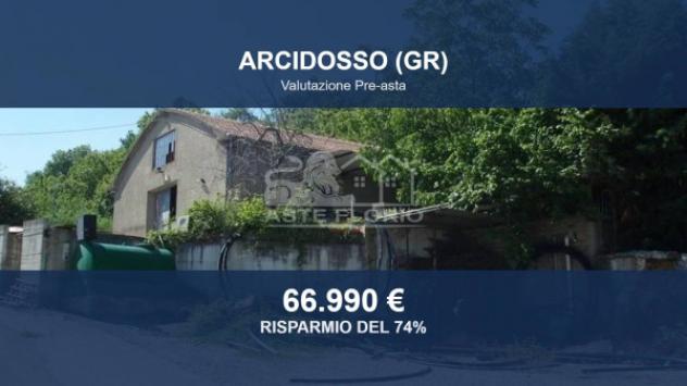 Immobile in asta di 292 m² con più di 5 locali e box auto doppio in vendita a Arcidosso