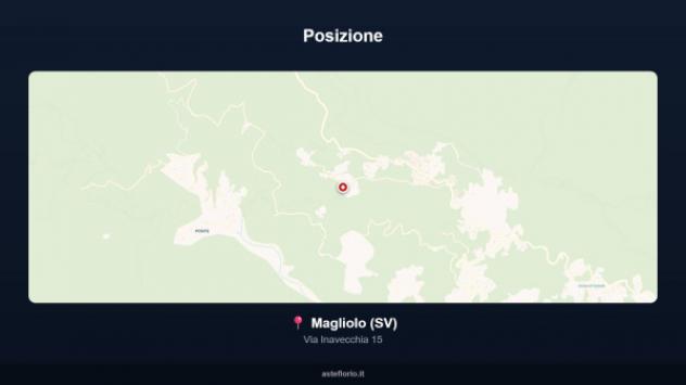 Immobile in asta di 127 m² con più di 5 locali e box auto in vendita a Magliolo - Foto 3
