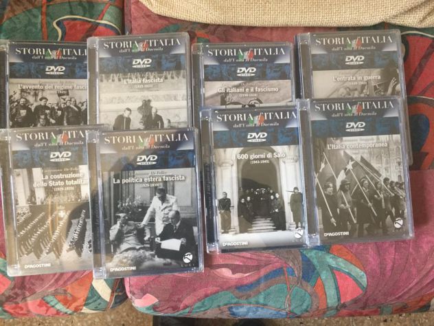 Collezione mai aperta. 8 dvd "Storia d'Italia" - Foto 3