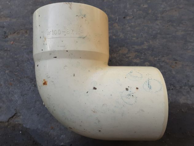 RACCORDI A GOMITO IN PVC FI 100 E 82 - Foto 5