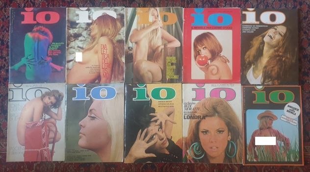 Lotto 10 IO anni '60 '70 Lorenza Guerrieri Paola Pitagora Erica Blanc Pasolini
