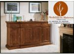 Arredamenti Classici Rustici In Legno  Artepovera : Credenza cod 600 Noce