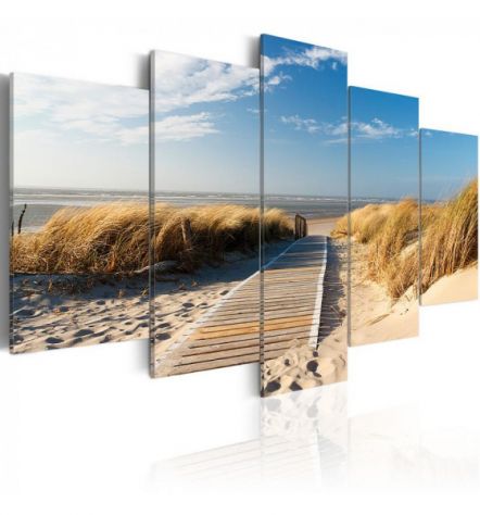 Quadro Da Spiaggia 100x50 E 200x100 ARREDALACASA