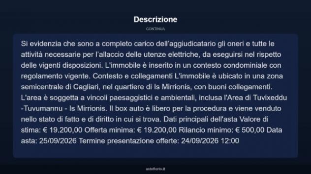 Immobile in asta di 15 m² in vendita a Cagliari - Foto 3