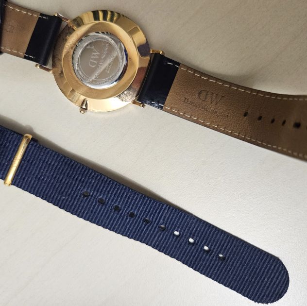 OROLOGIO DANIEL WELLINGTON CLASSIC BRISTOL 40MM + CINTURINO BAYSWATER STRAP ROSE - Foto 4